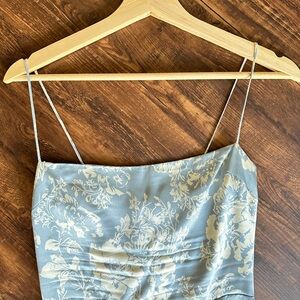 Frankie Silk Dress Reformation